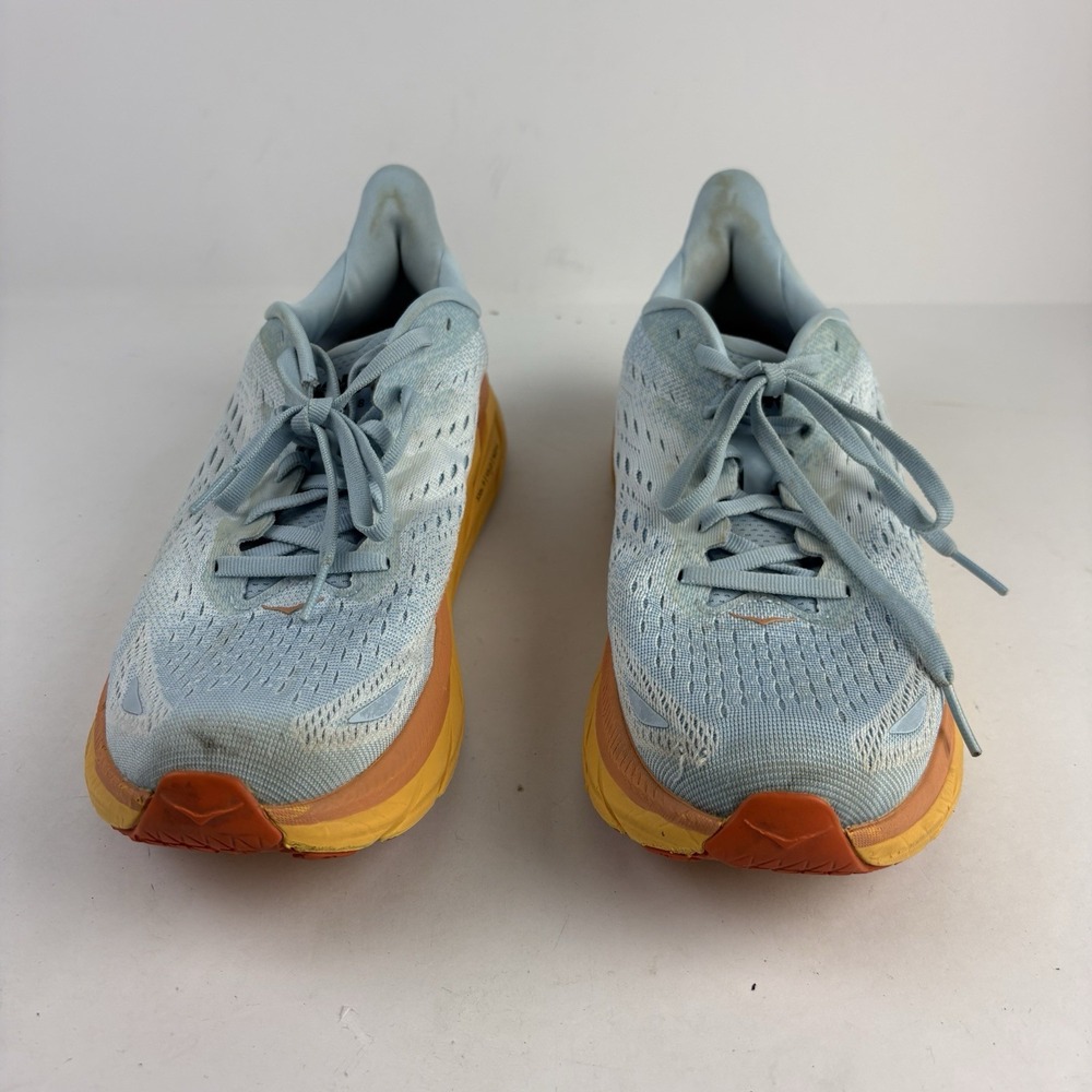 HOKA Clifton 8 Womens Shoes Size 9.5B Summer Song/Ice Flow - Picture 5 of 11